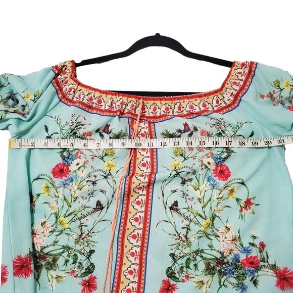 UMGEE Straight Off the Runway Off the Shoulder Top boho chic - Picture 14 of 15